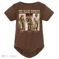 Black Cowboy Western Rodeo Melanin Black History Baby Bodysuit thumb 0