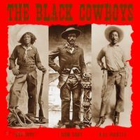 Black Cowboy Western Rodeo Melanin Black History Santa Hat thumb 1
