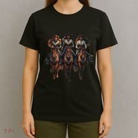 Black Cowgirl Western Rodeo Melanin Black History Texas T-Shirt thumb 4