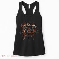 Black Cowgirl Western Rodeo Melanin Black History Texas Women's Tank Top thumb 0