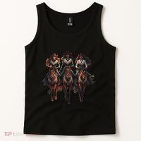 Black Cowgirl Western Rodeo Melanin Black History Texas Tank Top thumb 2