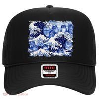 Blue Cats Wave For Kamala Funny Cat Owners Kamala Harris Gift Hat thumb 0