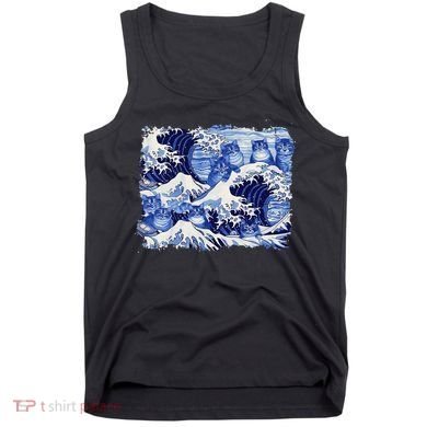 Blue Cats Wave For Kamala Funny Cat Owners Kamala Harris Gift Tank Top