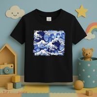 Blue Cats Wave For Kamala Funny Cat Owners Kamala Harris Gift Toddler T-Shirt thumb 3