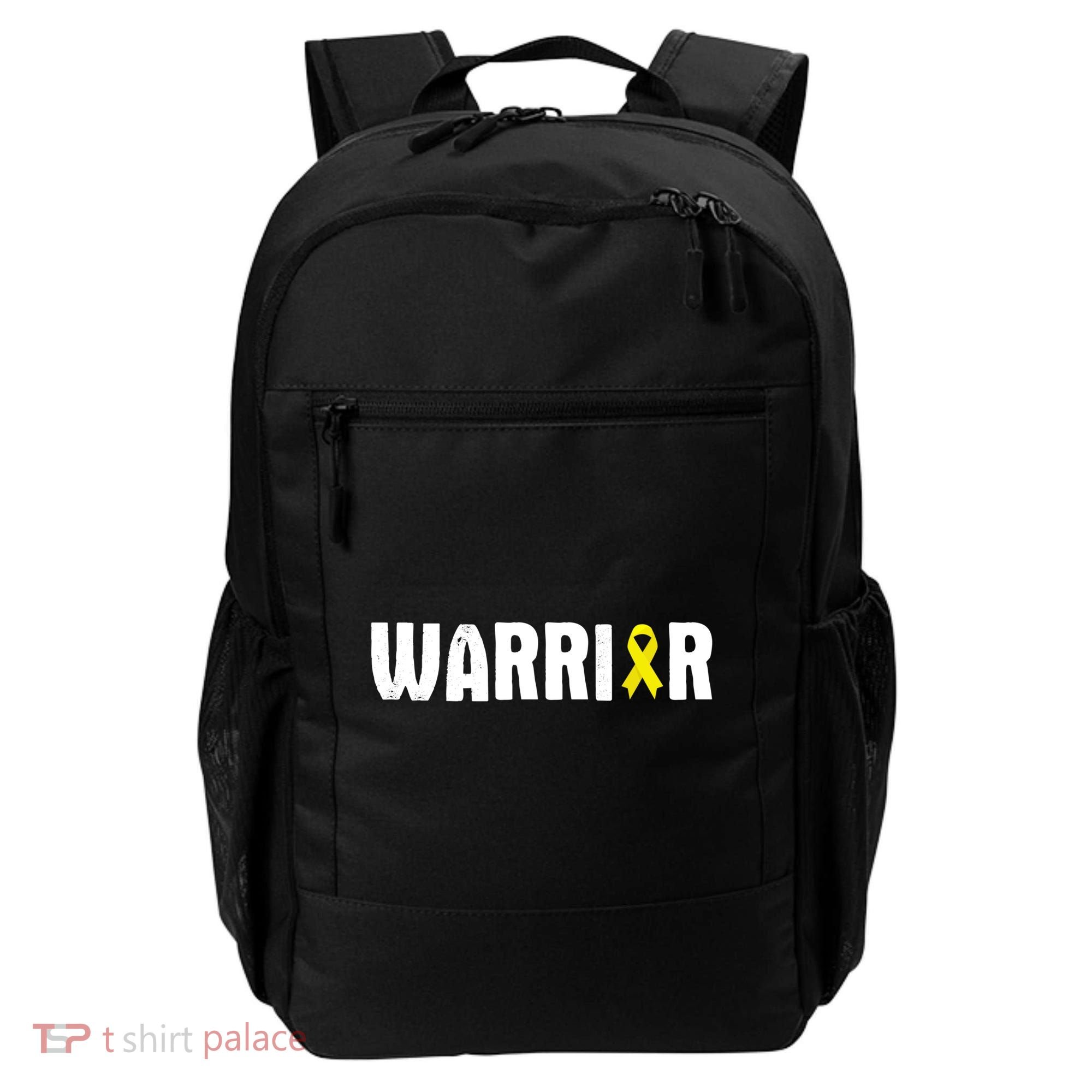 Bladder Cancer Warrior Gift Awareness Fighter Quote Saying Gift Backpack