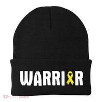 Bladder Cancer Warrior Gift Awareness Fighter Quote Saying Gift Beanie thumb 0