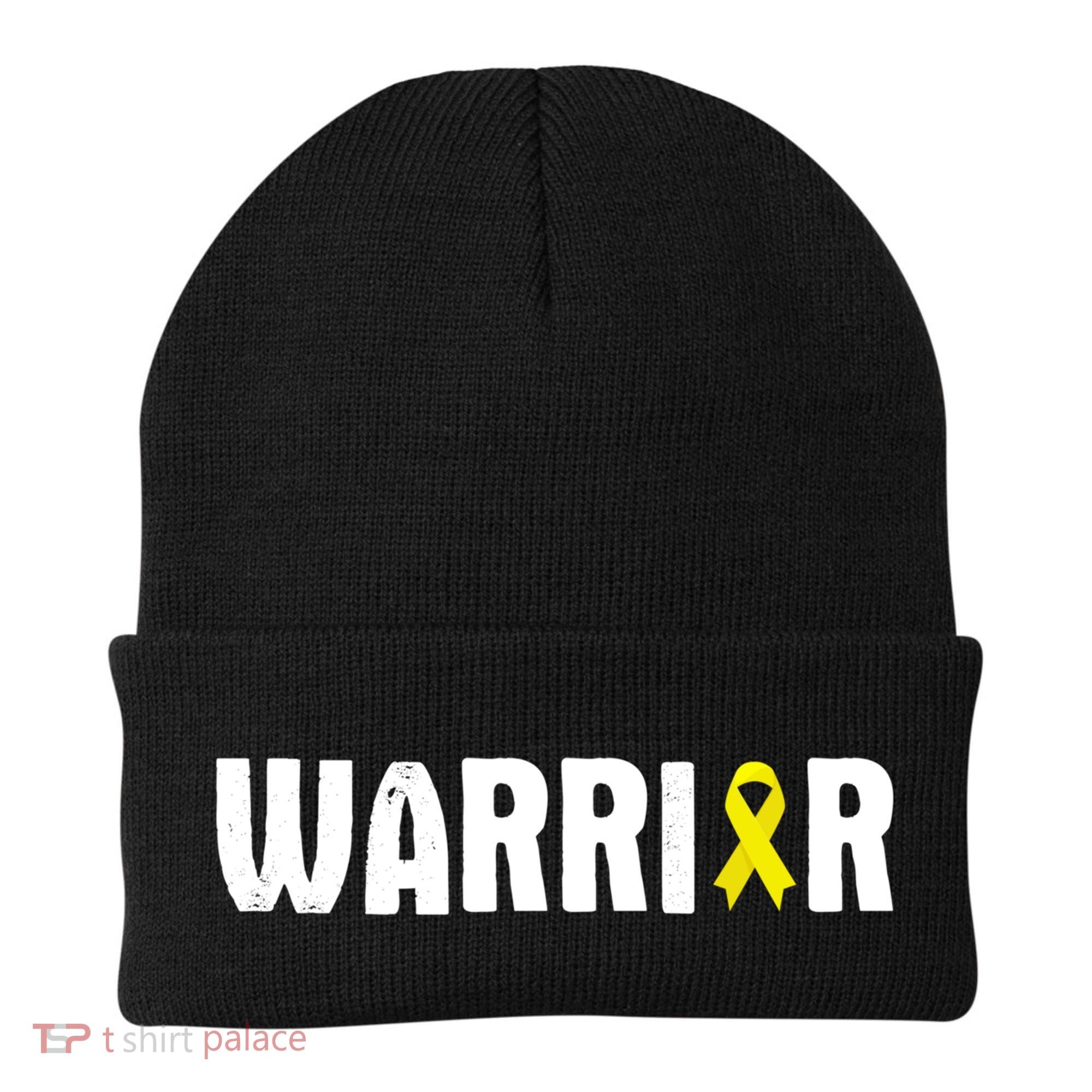 Bladder Cancer Warrior Gift Awareness Fighter Quote Saying Gift Beanie