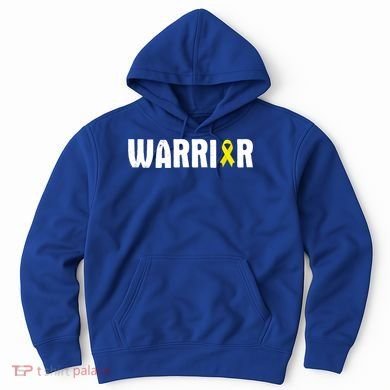 Bladder Cancer Warrior Gift Awareness Fighter Quote Saying Gift Hoodie