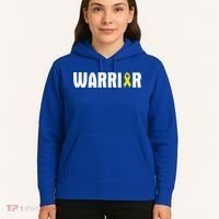 Bladder Cancer Warrior Gift Awareness Fighter Quote Saying Gift Hoodie thumb 5