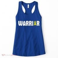 Bladder Cancer Warrior Gift Awareness Fighter Quote Saying Gift Women's Tank Top thumb 0