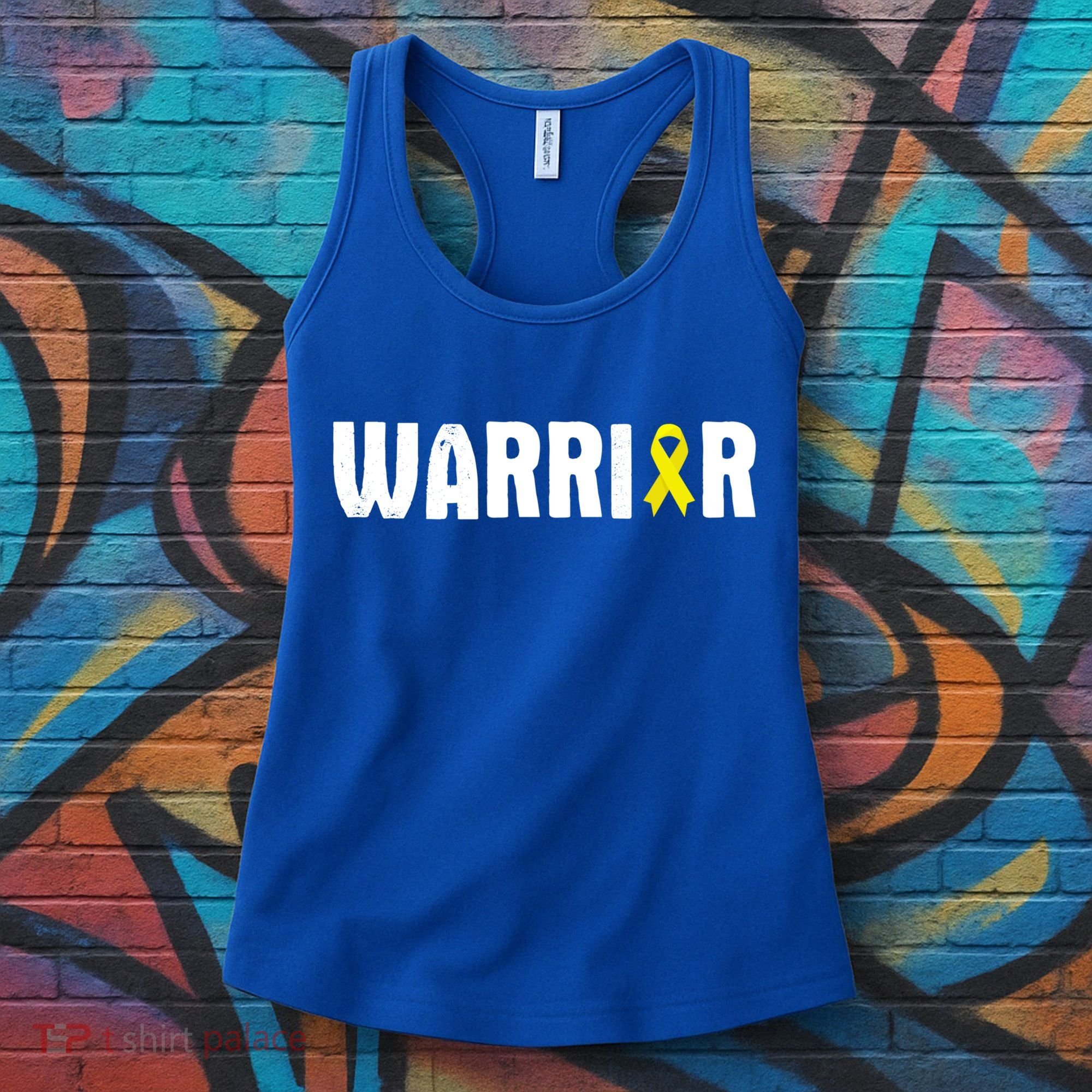Bladder Cancer Warrior Gift Awareness Fighter Quote Saying Gift Women's Tank Top