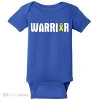 Bladder Cancer Warrior Gift Awareness Fighter Quote Saying Gift Baby Bodysuit thumb 0