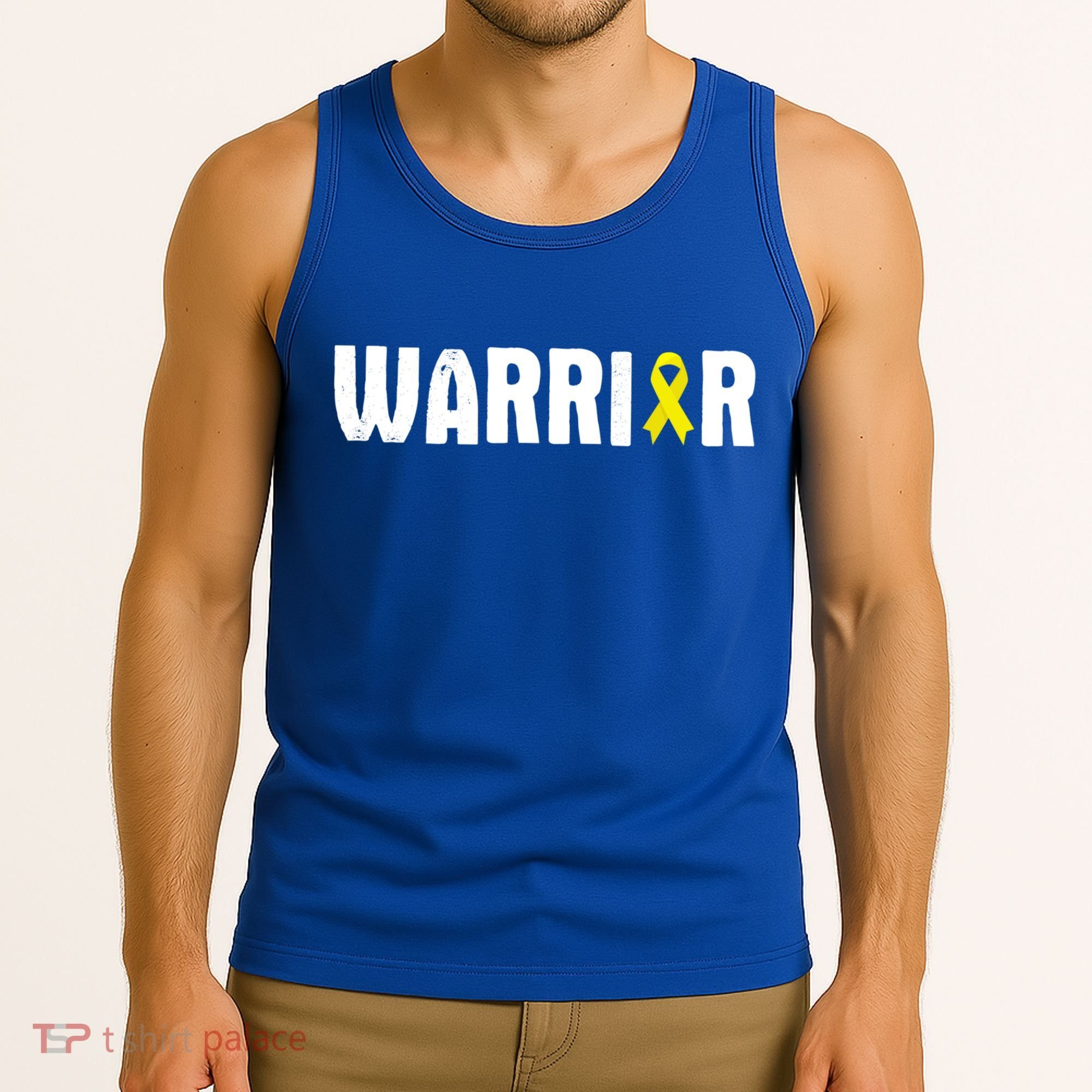 Bladder Cancer Warrior Gift Awareness Fighter Quote Saying Gift Tank Top