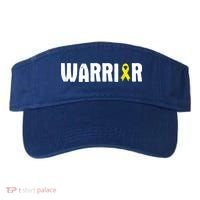 Bladder Cancer Warrior Gift Awareness Fighter Quote Saying Gift Visor thumb 0