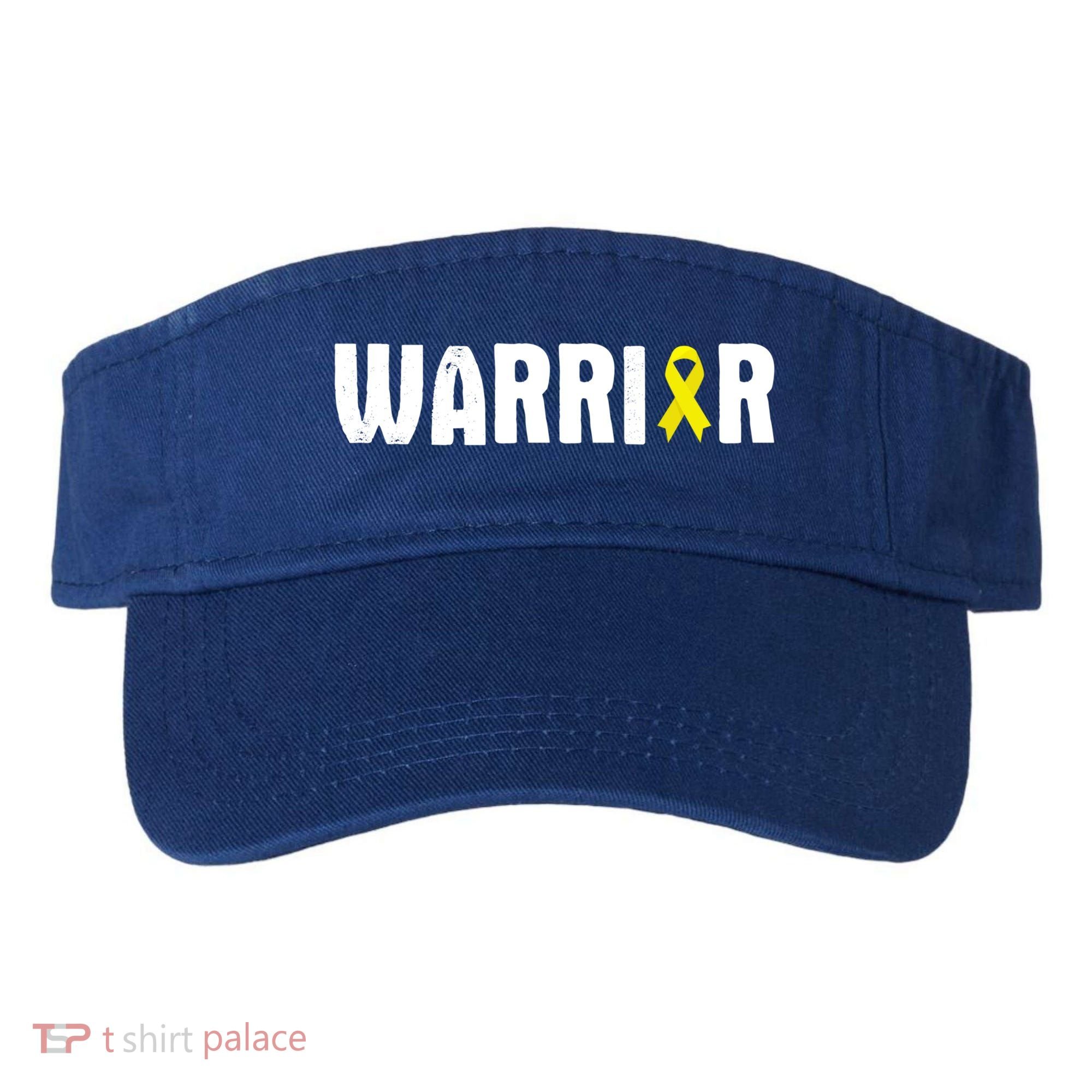 Bladder Cancer Warrior Gift Awareness Fighter Quote Saying Gift Visor