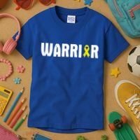 Bladder Cancer Warrior Gift Awareness Fighter Quote Saying Gift Kids T-Shirt thumb 3