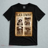 Black Cowboy Western Rodeo Melanin Black History Texas T-Shirt thumb 5