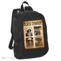 Black Cowboy Western Rodeo Melanin Black History Texas Port Authority Crush Ripstop Backpack thumb 0