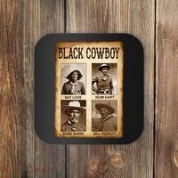 Black Cowboy Western Rodeo Melanin Black History Texas Coaster thumb 0
