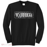 Brain Cancer Warrior Grey Military Style Ribbon Sweatshirt thumb 0
