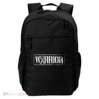 Brain Cancer Warrior Grey Military Style Ribbon Backpack thumb 0