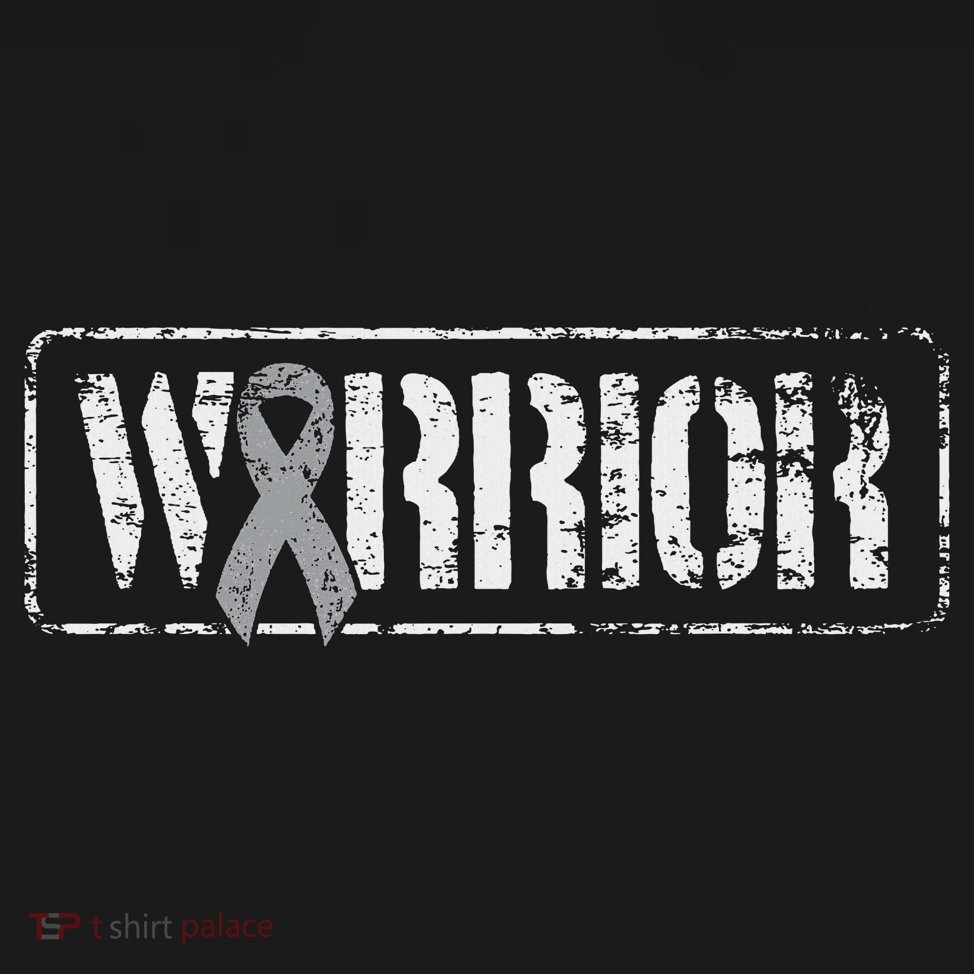 Brain Cancer Warrior Grey Military Style Ribbon Women's Hoodie