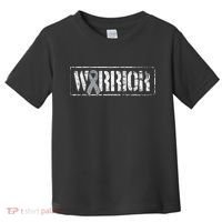 Brain Cancer Warrior Grey Military Style Ribbon Toddler T-Shirt thumb 0