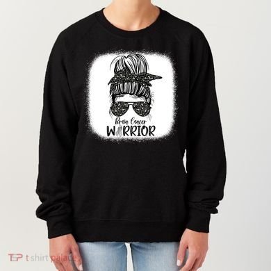Brain Cancer Warrior Gift Women's Sweatshirt