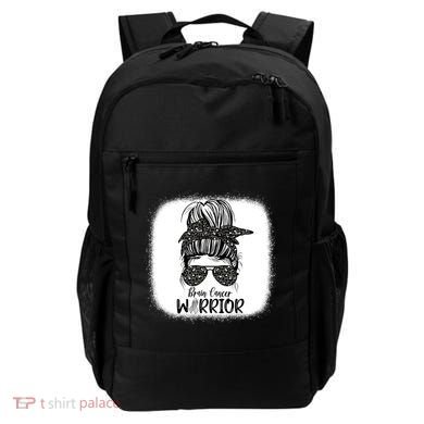 Brain Cancer Warrior Gift Backpack