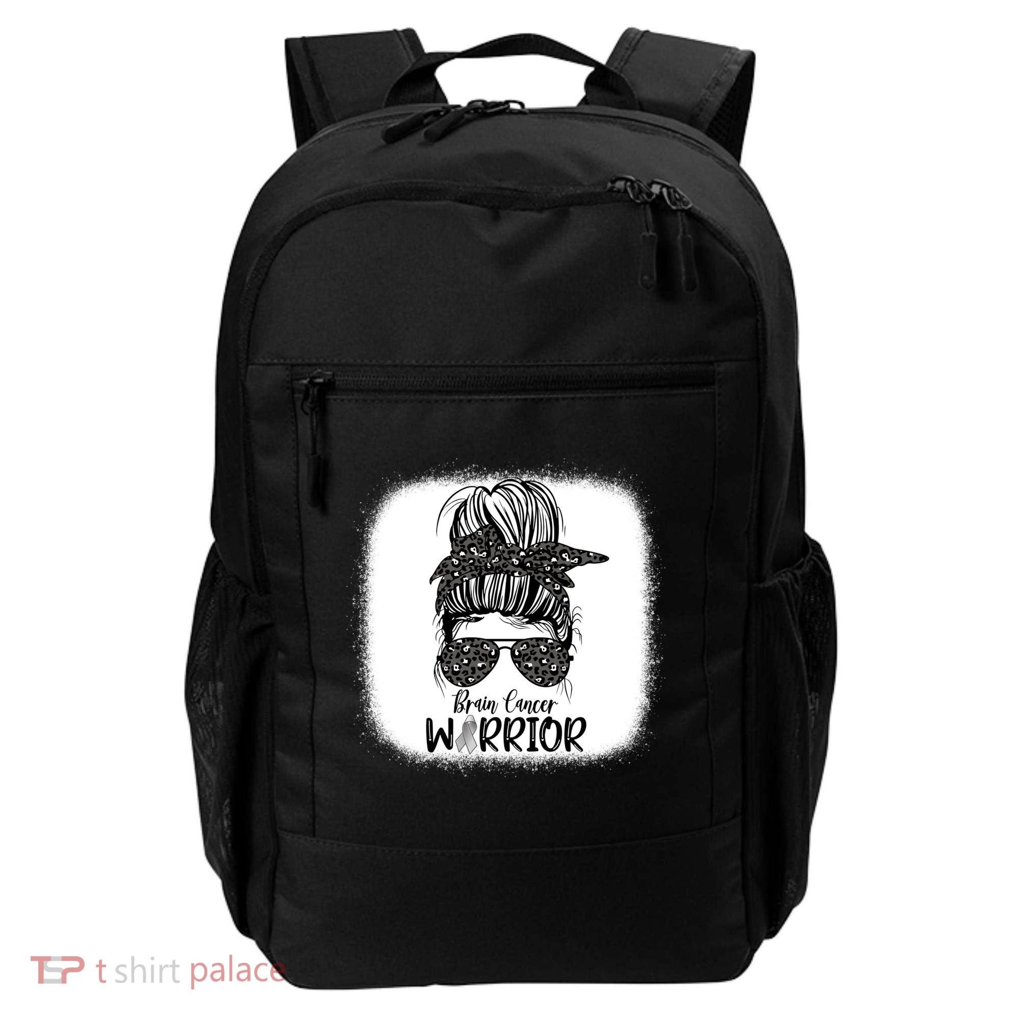 Brain Cancer Warrior Gift Backpack
