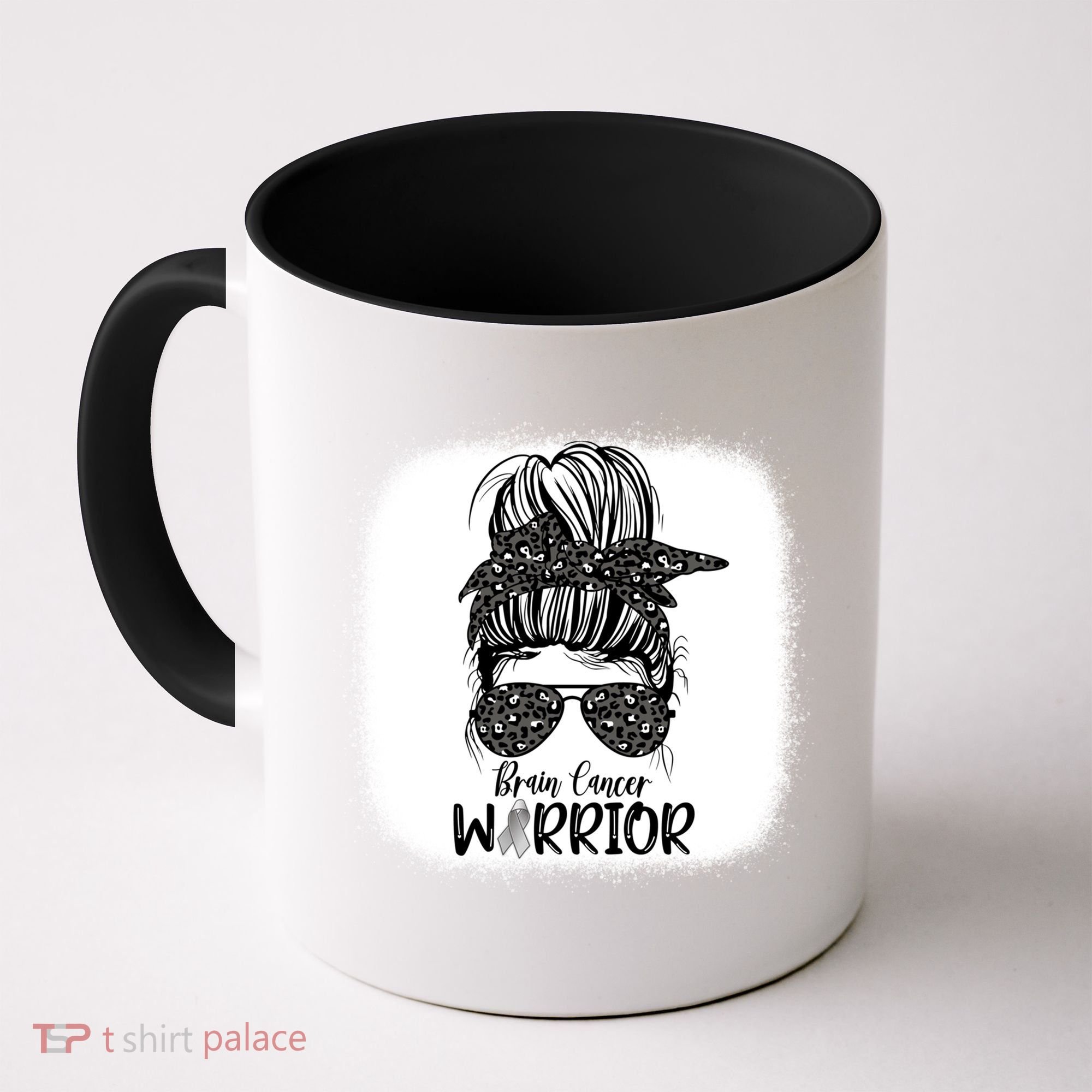 Brain Cancer Warrior Gift Coffee Mug