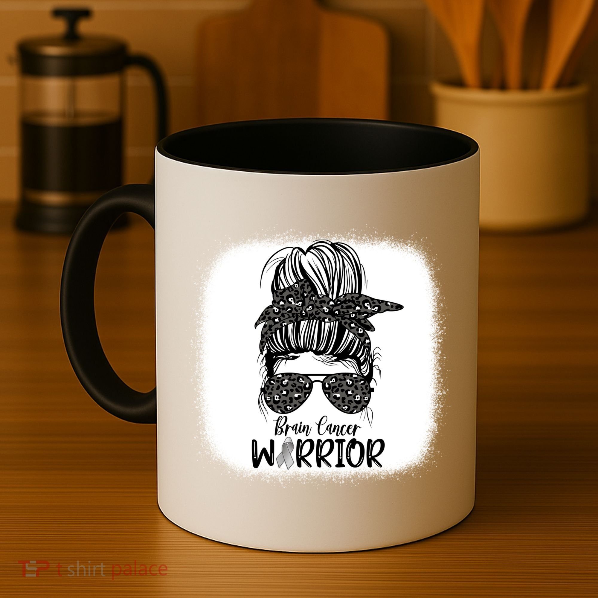 Brain Cancer Warrior Gift Coffee Mug