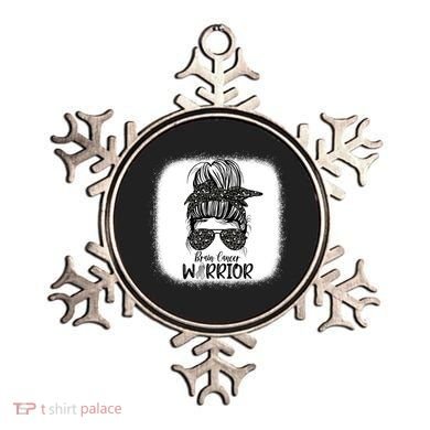Brain Cancer Warrior Gift Ornament