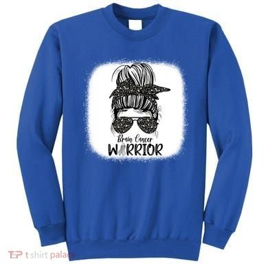 Brain Cancer Warrior Gift Sweatshirt