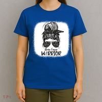 Brain Cancer Warrior Gift T-Shirt thumb 4