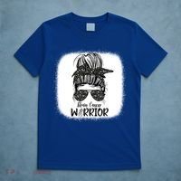 Brain Cancer Warrior Gift T-Shirt thumb 5
