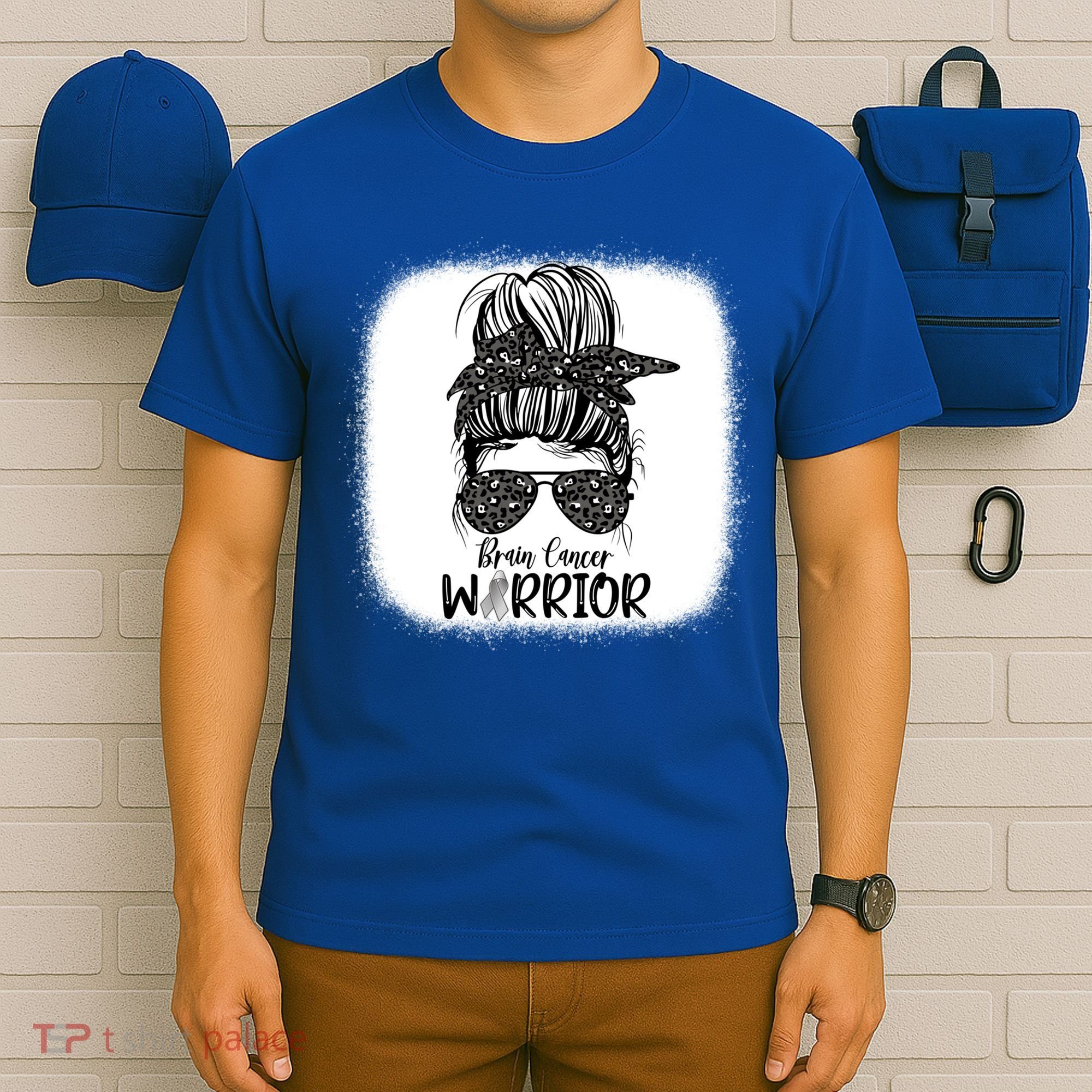 Brain Cancer Warrior Gift T-Shirt