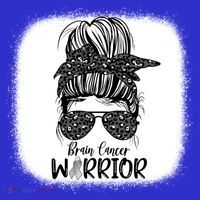 Brain Cancer Warrior Gift Coaster thumb 2