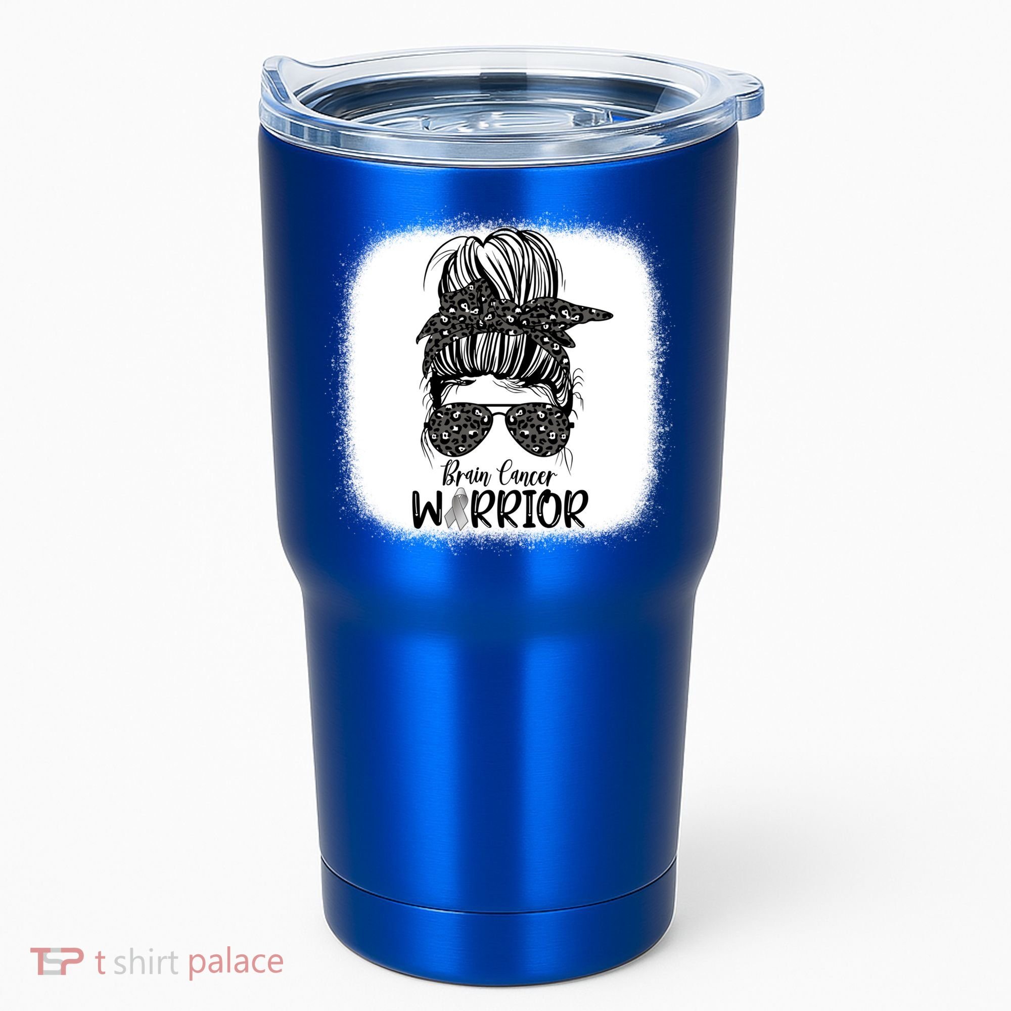 Brain Cancer Warrior Gift Tumbler