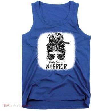 Brain Cancer Warrior Gift Tank Top