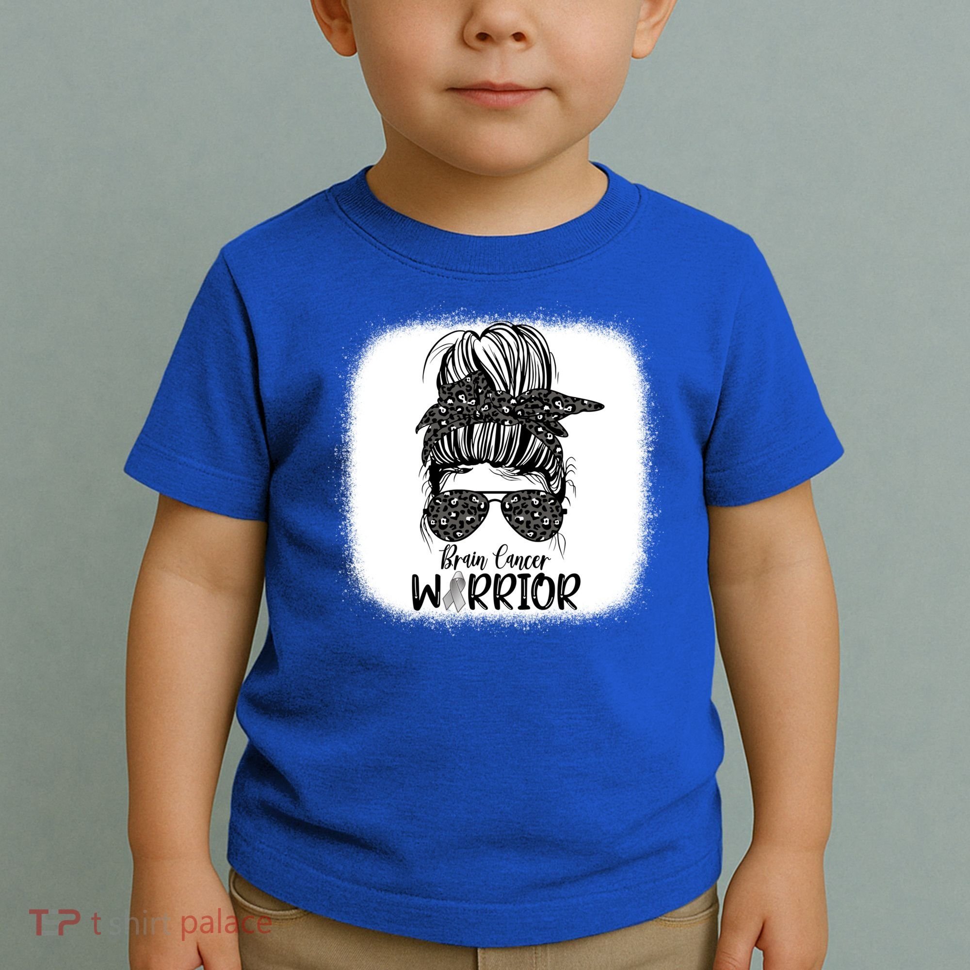 Brain Cancer Warrior Gift Toddler T-Shirt