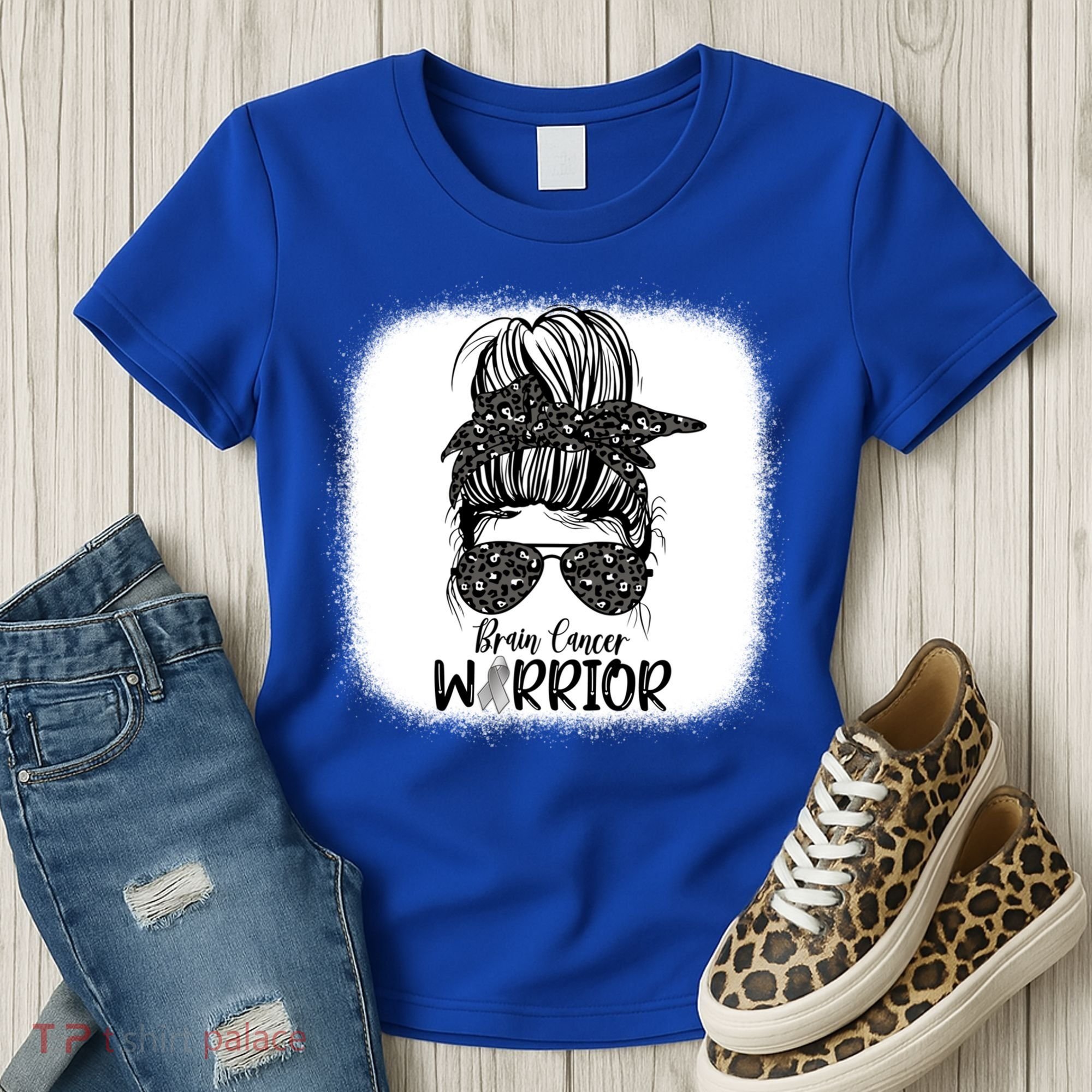 Brain Cancer Warrior Gift Women's T-Shirt