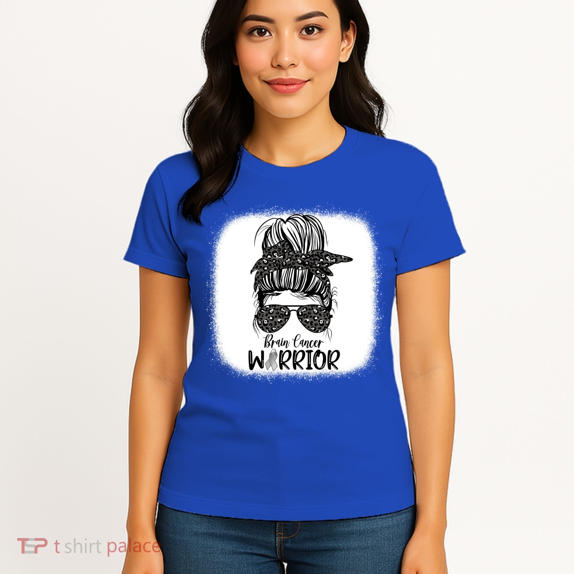 Brain Cancer Warrior Gift Women's T-Shirt