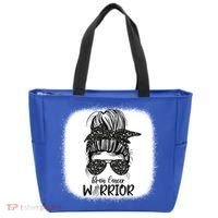 Brain Cancer Warrior Gift Tote Bag thumb 0