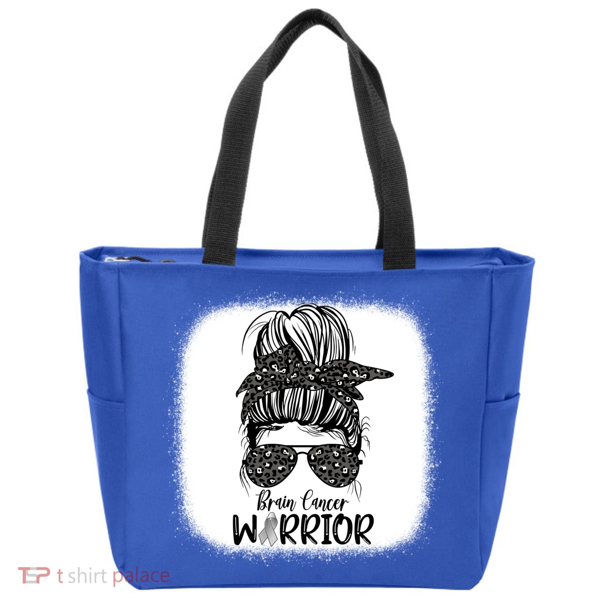 Brain Cancer Warrior Gift Tote Bag