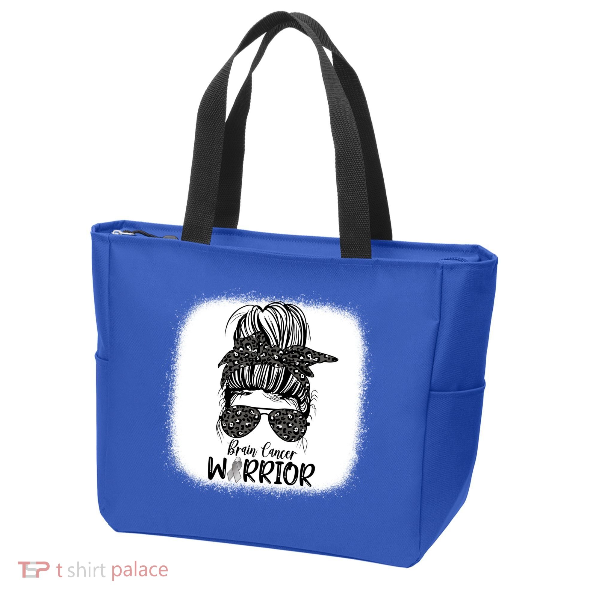 Brain Cancer Warrior Gift Tote Bag