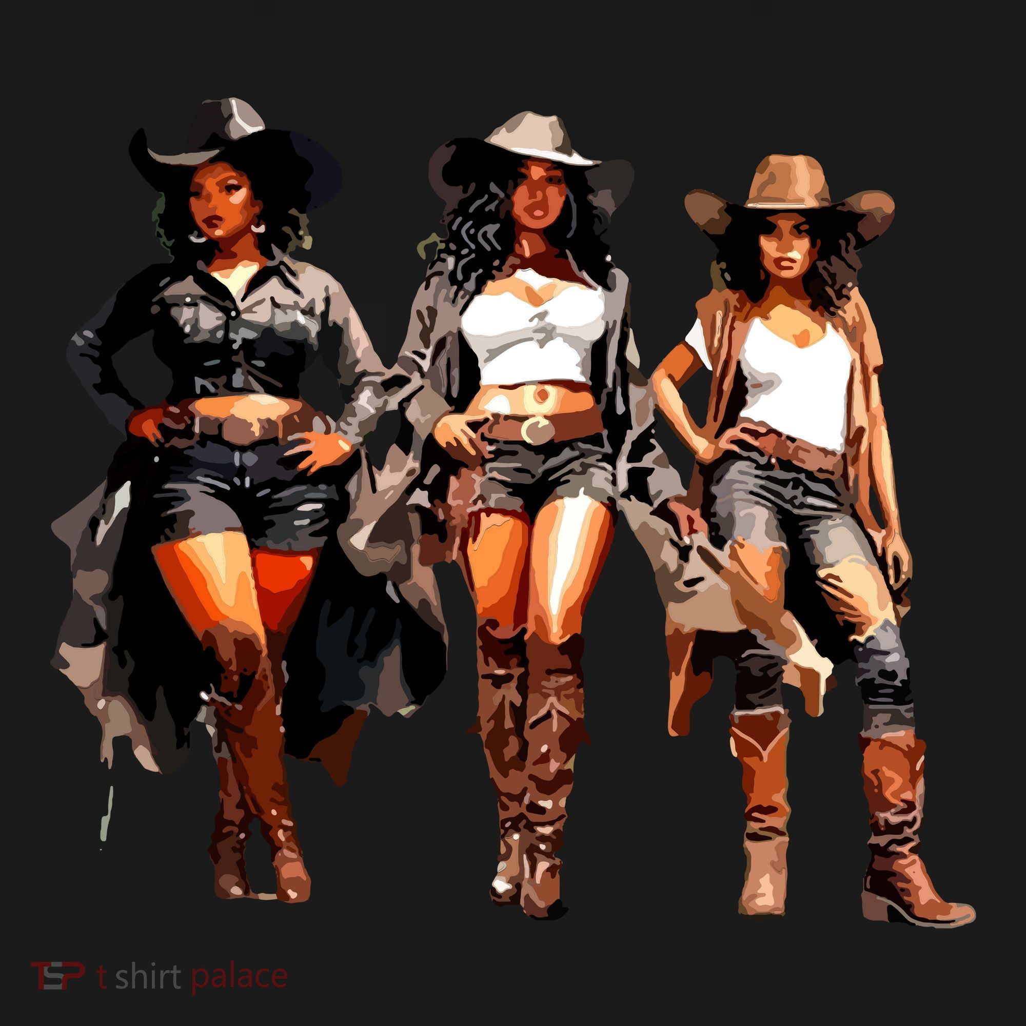 Black Cowgirl Western Rodeo Melanin Black History Texas Toddler Hoodie