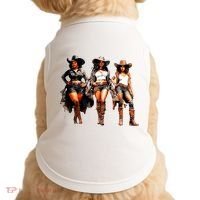 Black Cowgirl Western Rodeo Melanin Black History Texas Doggie Tank thumb 0