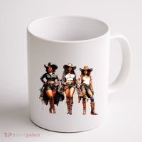 Black Cowgirl Western Rodeo Melanin Black History Texas Coffee Mug thumb 1