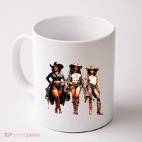 Black Cowgirl Western Rodeo Melanin Black History Texas Coffee Mug thumb 0